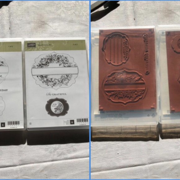 Stampin’ Up! Apothecary Art, Set of 2, Brand New Clear Set - Picture 1 of 5